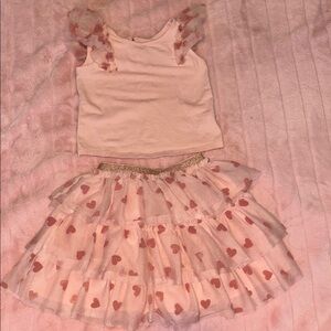 Cynthia Rowley Pink Tulle Heart Ensemble